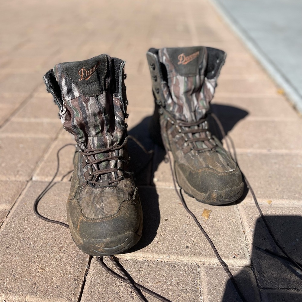 Danner Realtree original vital 8” waterproof hunting boots, 3M thinsulate, 400g